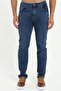 Men's Regular Fit M.Navy Blue Jeans - 2