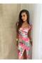 Gloplu Slit Midi Length Dress - 3