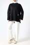 Polyviscose Wide Cut Tunic with Metal Brooch Detail – Stylish & Modern Design