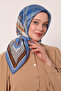 Chain Belt Plaid Pattern Summer Scarf