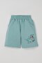 Boy's Shorts Set Console King Gamer Dinosaur Printed 2-6 Years Old, Cream - 7
