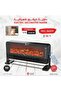 دفاية ديكور كهربائية بتصميم لهب واقعي وتحكم ريموت بقوة 2000 واط DLC-36529 - 2