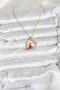 Chain Gold Zircon Stone Christmas Theme Women's Necklace - Ebj251201W38474 - 2