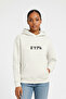 Hoodie Unisex Oversized Hooded 100% Cotton Göktürkçe Printed - 2