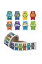 Motivational English Badges for Students - 100 Creative Stickers