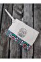 Portfolio Bag, Clutch Bag, Strap Handbag and Wallet, Natural Canvas Handbag
