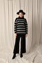 Knitwear Striped Pants Set - 2