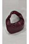 Burgu Maxi - Knitted Woven Large Hobo Shoulder Bag |   Croissant/Cloud Form