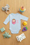 Zıbın Baby Snap-On Printed Cute Bodysuit It's a Girl Printed