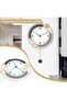 Large Wall Clock with Pendulum Silent Quartz, Battery Operated 16x25.6 inch - 4