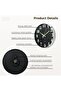 Night Light Wall Clock, 12 Inch Silent Non-ticking Glow in the Dark - 4