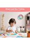 Learning Clock for Kids - 25 cm Non-Ticking Analog Wall Clock (Pink) - 5