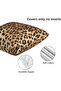 2 Pack Leopard Pillow Covers 18x18in (45x45cm) - 2