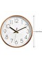 Non-Ticking Silent Wall Clock 12 Inch (Rose Gold) - 2