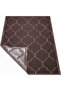 Large Door Mat 46 x 35 inch XL Waterproof Non-Slip (Brown) - 7