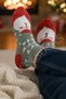 Women's Booties Christmas Socks Organic Cotton (4 Pairs) Special Production Quality Woven Christmas Gift Socks - 7