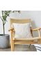 Pure White 18x18 Inch Boho Decorative Throw Pillow Cover (Pack of 1) - 2