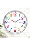 Learning Clock for Kids, Silent Non-Ticking Teaching Clock (10 Inch) - 8