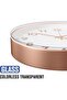 Wall Clock, 12 Inch Silent Non-Ticking Battery Operated Round Wall Clock (Gold) - 6