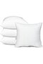 Microfiber Cushion Inserts 50x50cm (Pack of 4) - White