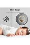 12 Inch Round Silent Wall Clock, Non-Ticking Quartz, Large Numbers - 4