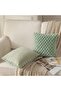 2-pack Super Soft Plush Faux Fur Decorative Throw Pillow Covers 18x18 inch (Sage Green) - 3