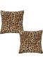 2 Pack Leopard Pillow Covers 18x18in (45x45cm) - 3