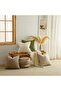 Pack of 2 Decorative Chenille Cushion Covers, Twill, 12 x 20 in, Moss Green - 7