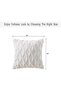Faux Wool Throw Pillow Covers, 2-Pack White, 45x45 cm (18x18 in) - 6