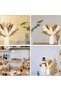 70 Pcs Pampas Grass Decor - Artificial Dried Flowers, Mixed Color - 7
