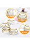 4-Layer Rotatable Jewelry Organizer Box (11x11x12.5cm) - 6