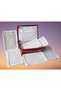 Satin Makeup Pouches Cosmetic with 6 Necklace & Earrings Jewelry Organizer for Women (Ma - 6