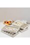 Jewelry Trays Organizer Set for Drawers, Stackable Velvet Inserts, 4-Piece (Beige) - 6