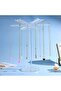 Rotating Acrylic Necklace Organizer - Clear 84-Hook 360° Rotating Jewelry Stand - 7