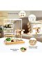 4-Tier Jewelry Organizer with Removable Bracelet & Ring Holder - 4