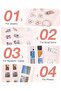 Jewelry Travel Organizer Case, Transparent Ring Binder Storage for Necklaces, Earrings, Rings - 6
