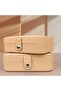 Travel Jewelry Box Double Layer Mini Case (Khaki) - 7