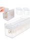 Tclnyer Acrylic Jewelry Box Organizer with 20 Portable Anti-Tarnish Jewelry Bags