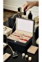 Black Leather Sunglass Organizer - 8-Slot Eyewear Display Case and Storage Box - 2