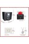 Eternal Rose with Gift Box - Preserved Rose Set with 'I Love You' Necklace - 4