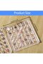 Acrylic Magnetic Seashell Display Box - 36 Grid Square Organizer - 4