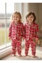 Children's Unisex Teddy Bear Detailed Pajama Set - 100% Cotton