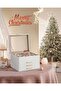 4-Layer Jewelry Box with Glass Lid, 3 Drawers, Cloud White & Gold - 2
