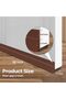 Brown Silicone Door Draft Stopper – 39.5" x 2" - 6