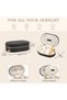 Travel Jewelry Organizer Box, Small Jewelry Organizer for Earrings Bracelet Necklace Ring - - 4