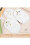 24 Pcs Microfiber Velvet Jewelry Pouches with Snap Button (3.15 x 3.15 in) - 4