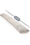 2X Draft Stopper for Doors & Windows - 2 Pieces, Taupe/Gray - 6