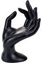 Jewelry Display Hand Ring Holder - Black
