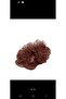Dusty Terracotta Floral Medium Hair Clip – Elegant Model for Girls - 5