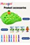Funny Bunny Game Set with 24 Cards and 16 Rabbit Chesses, Creative Rabbit Trap Game, Rabbit Adventur - 8